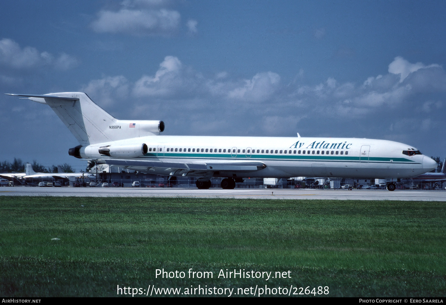 Aircraft Photo of N355PA | Boeing 727-225/Adv | Av Atlantic | AirHistory.net #226488