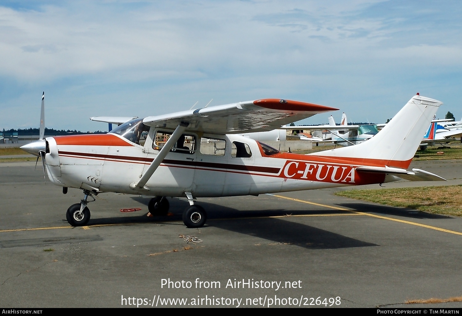 Aircraft Photo of C-FUUA | Cessna TU206C Turbo Super Skywagon | AirHistory.net #226498