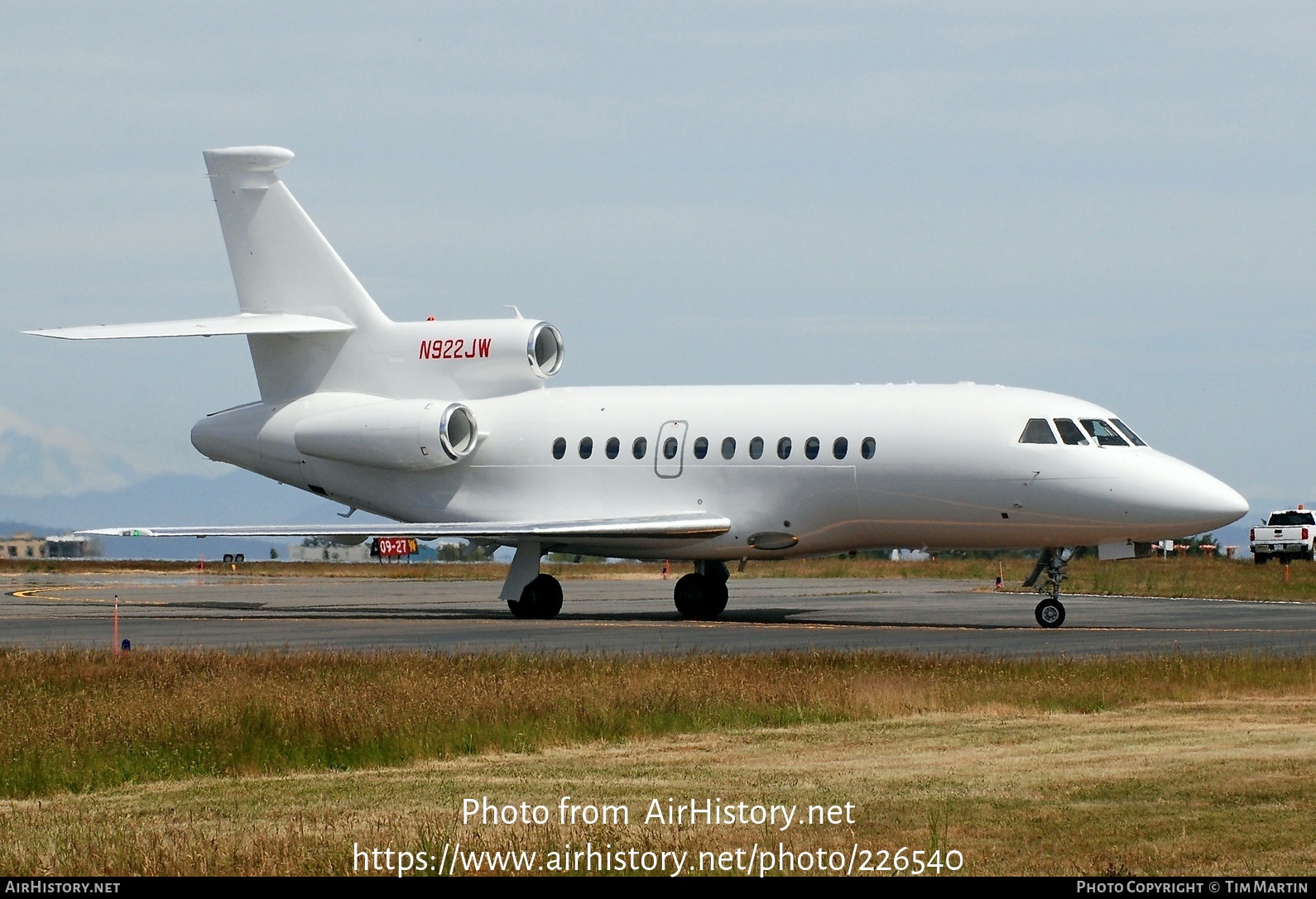 Aircraft Photo of N922JW | Dassault Falcon 900 | AirHistory.net #226540