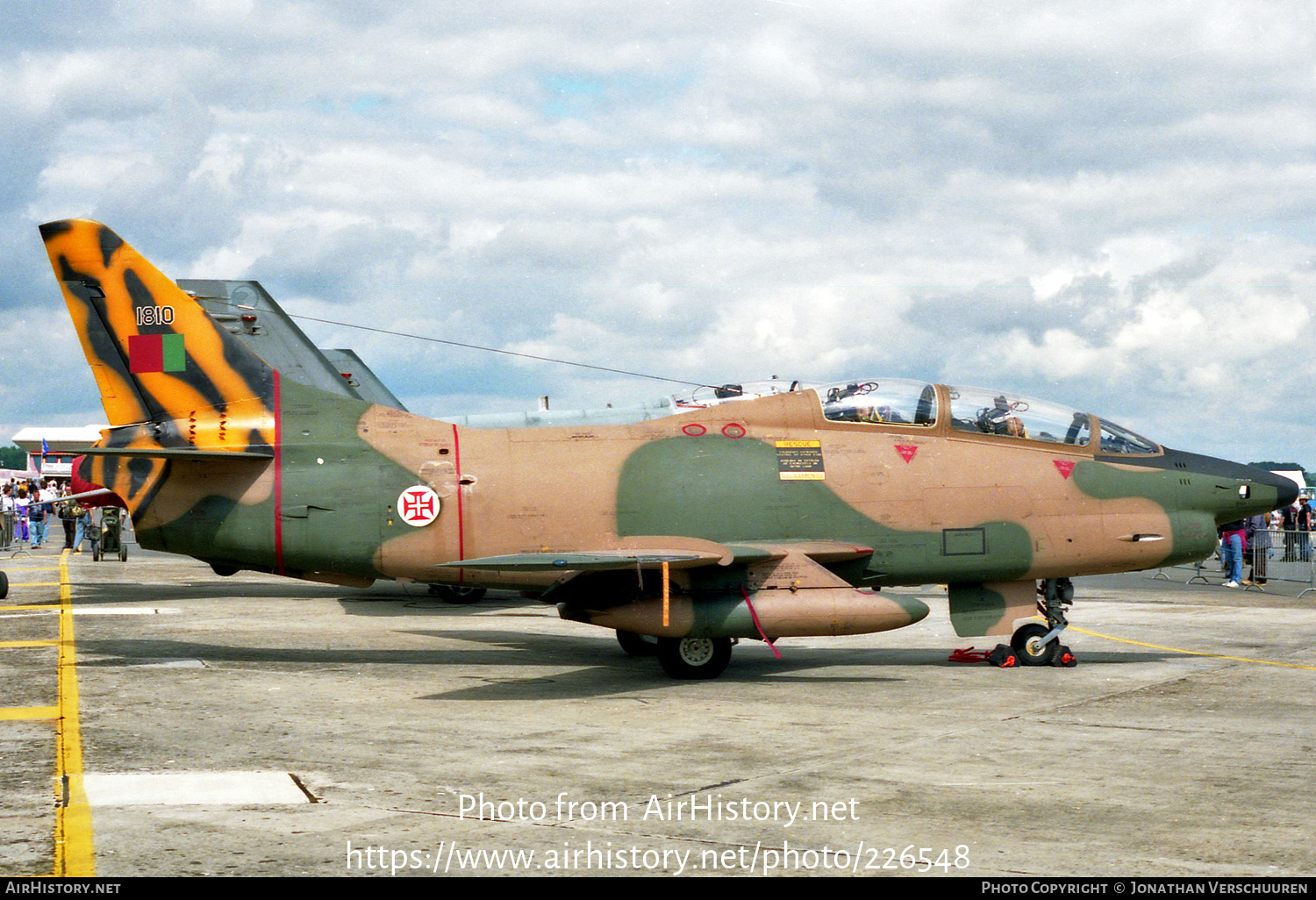 Aircraft Photo of 1810 | Fiat G-91T/3 | Portugal - Air Force | AirHistory.net #226548