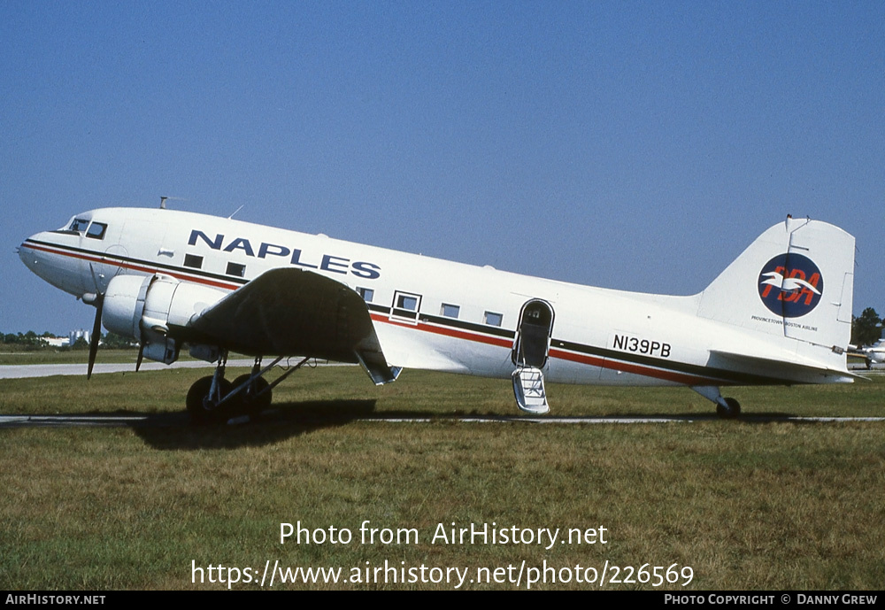 Aircraft Photo of N139PB | Douglas DC-3-314A | Naples Airlines | AirHistory.net #226569