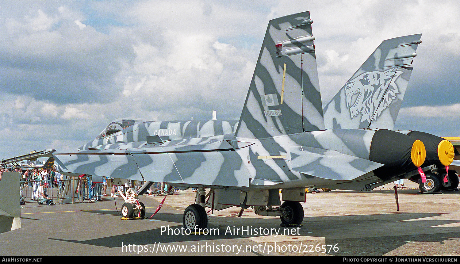 Aircraft Photo of 188769 | McDonnell Douglas CF-188 Hornet | Canada - Air Force | AirHistory.net #226576