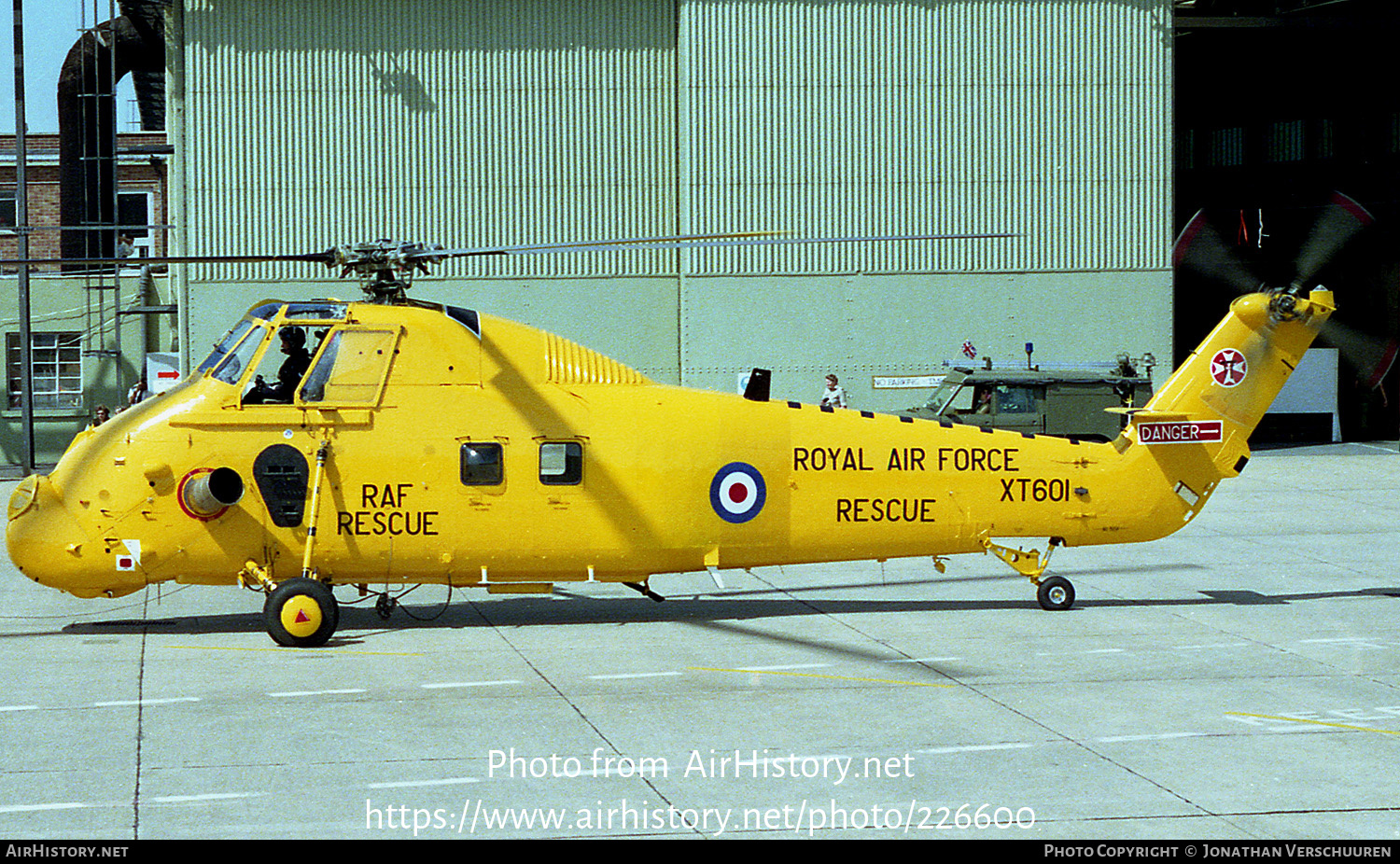 Aircraft Photo of XT601 | Westland WS-58 Wessex HC.2 | UK - Air Force | AirHistory.net #226600