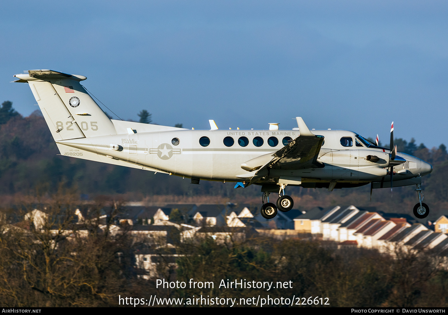 Aircraft Photo of 168205 / 8205 | Hawker Beechcraft UC-12W Huron (B300C) | USA - Marines | AirHistory.net #226612