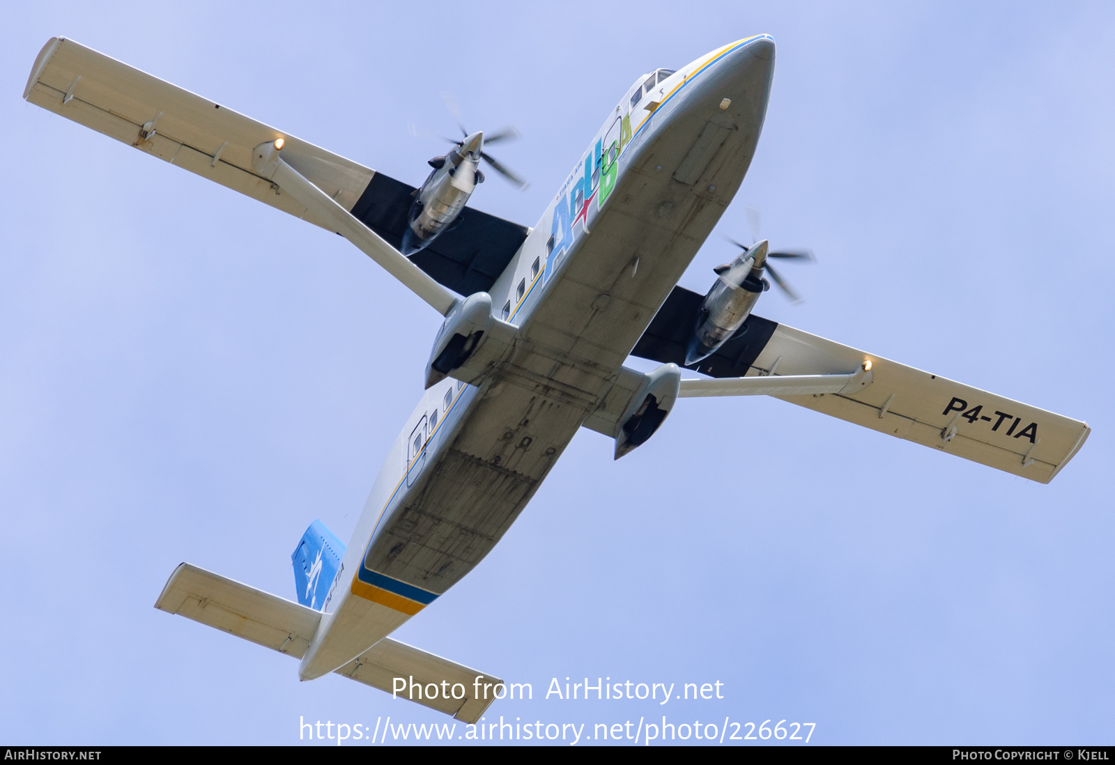 Aircraft Photo of P4-TIA | Short 360-100 | Tiara Air | AirHistory.net #226627