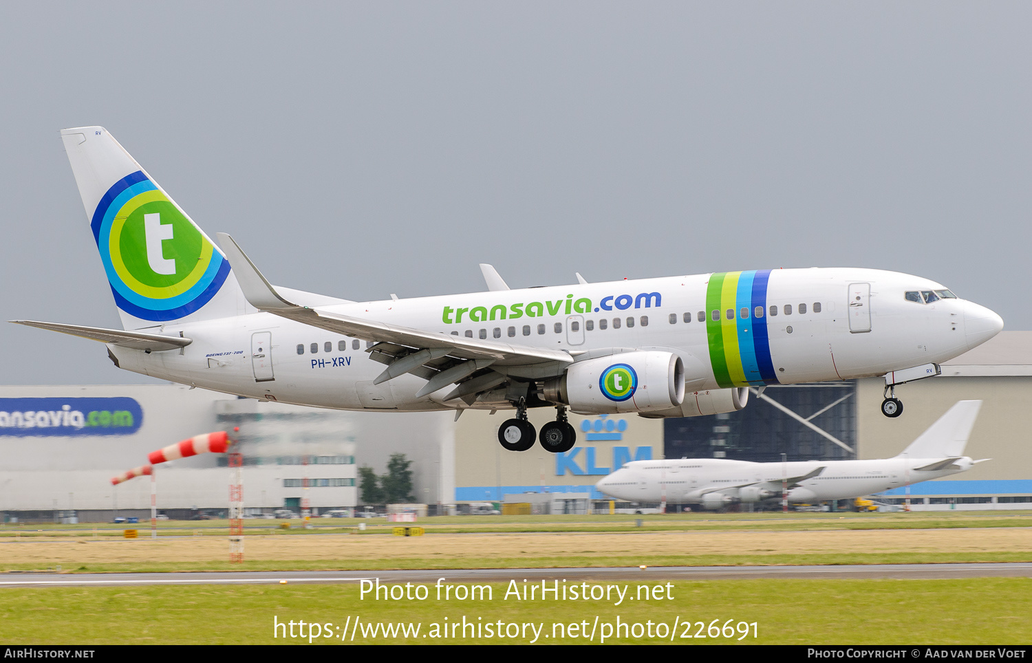 Aircraft Photo of PH-XRV | Boeing 737-7K2 | Transavia | AirHistory.net #226691