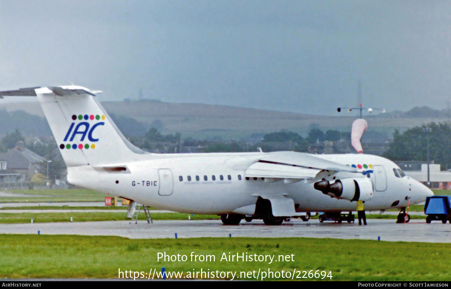 Aircraft Photo of G-TBIC | British Aerospace BAe-146-200A | IAC - Integrated Aviation Consortium | AirHistory.net #226694