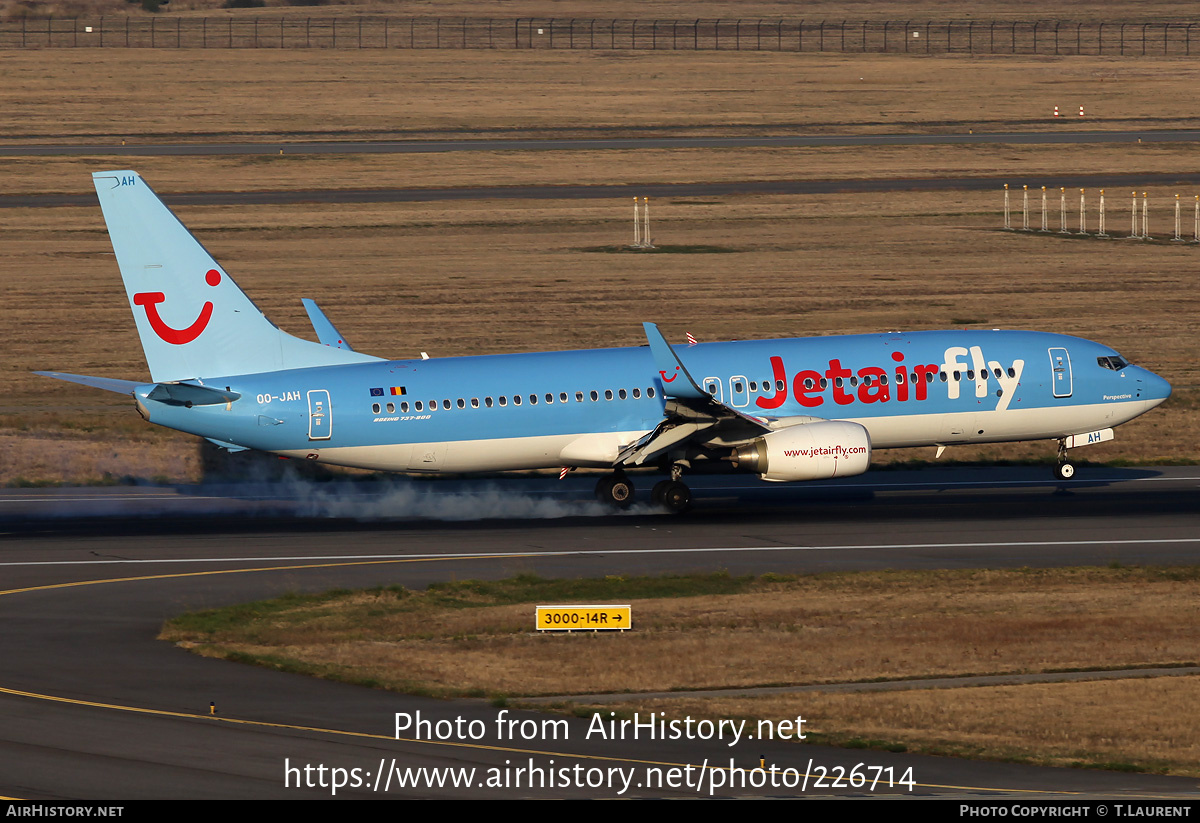 Aircraft Photo of OO-JAH | Boeing 737-8K5 | Jetairfly | AirHistory.net #226714