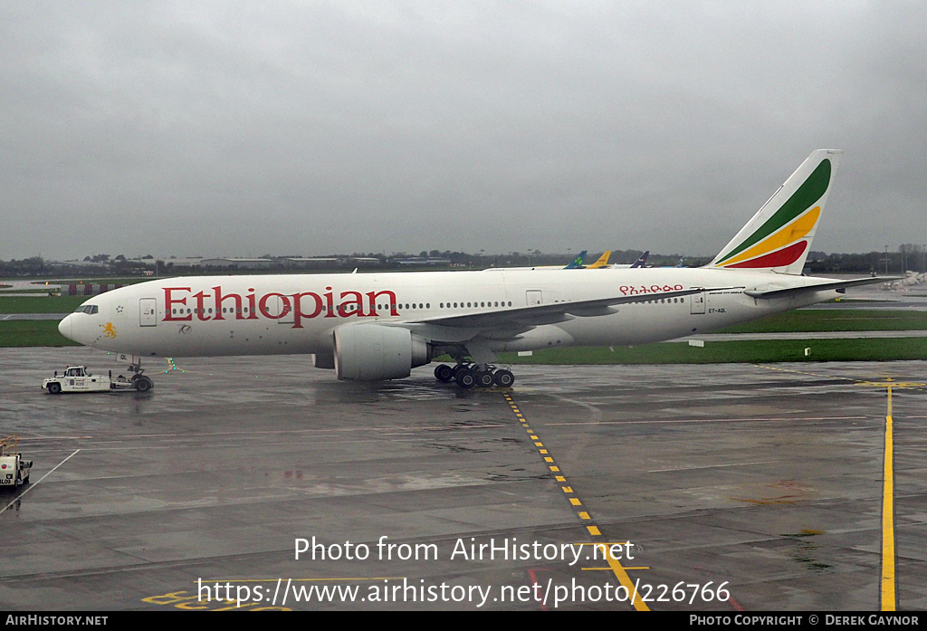 Aircraft Photo of ET-AQL | Boeing 777-260/LR | Ethiopian Airlines | AirHistory.net #226766