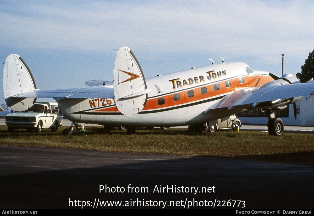 Aircraft Photo of N725YC | Lockheed 18-56 Lodestar | AirHistory.net #226773