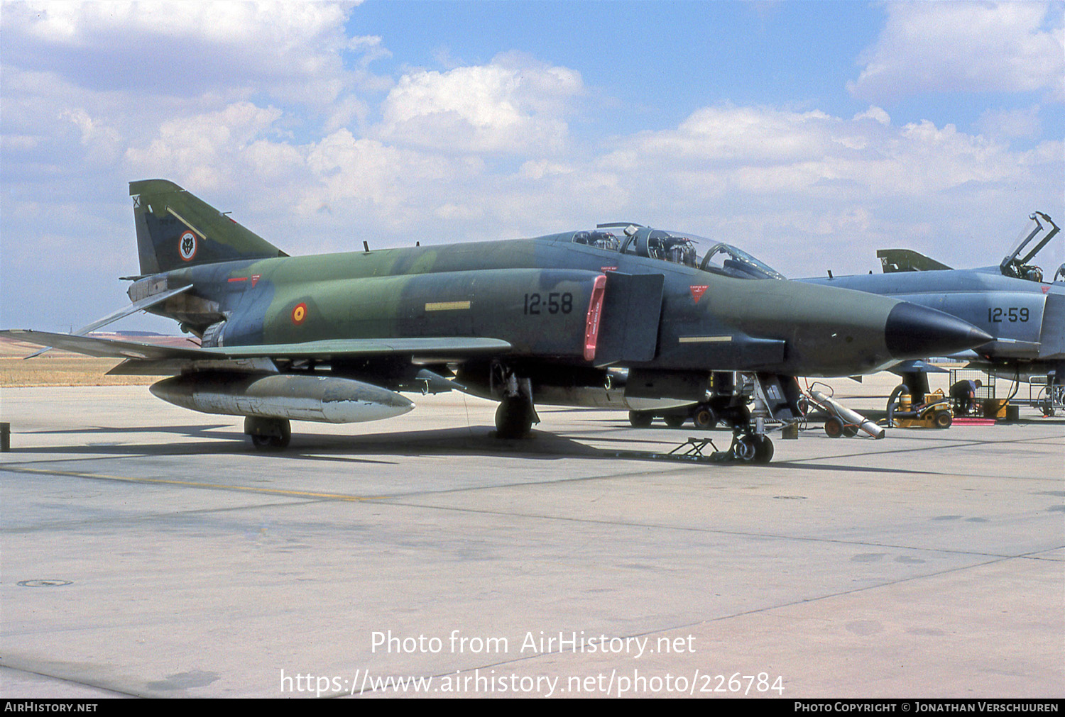 Aircraft Photo of CR12-49 | McDonnell Douglas RF-4C Phantom II | Spain - Air Force | AirHistory.net #226784