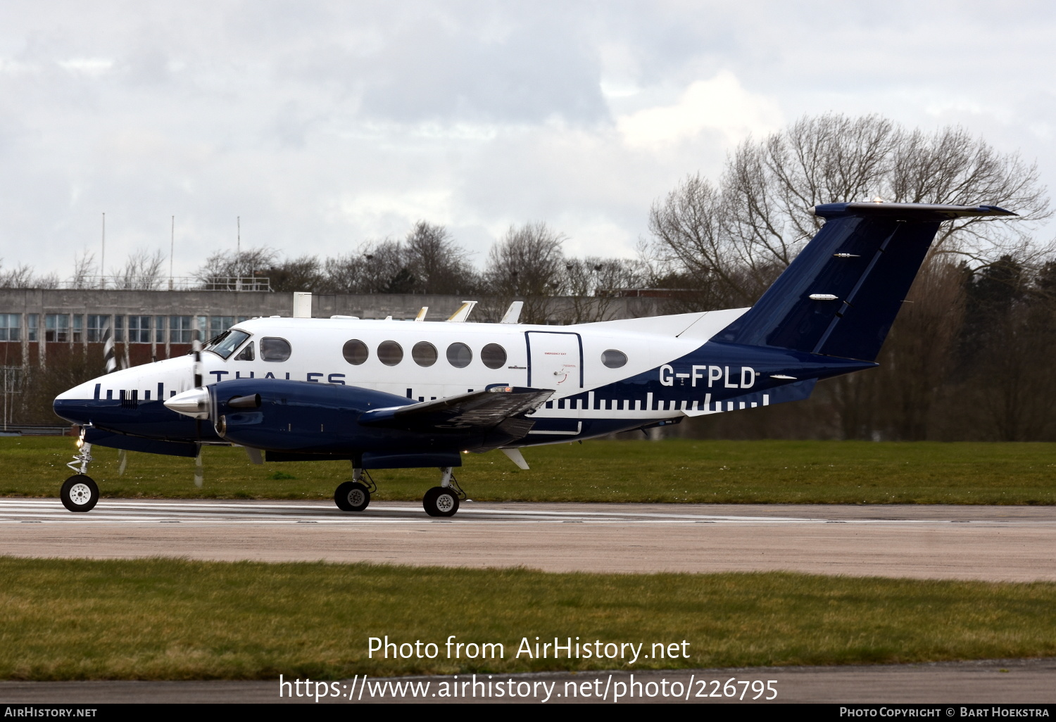 Aircraft Photo of G-FPLD | Beech B200 Super King Air | Thales | AirHistory.net #226795