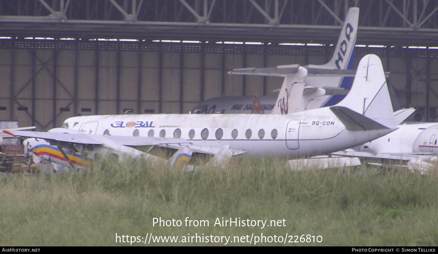 Aircraft Photo of 9Q-CON | Vickers 806 Viscount | Global Airways | AirHistory.net #226810