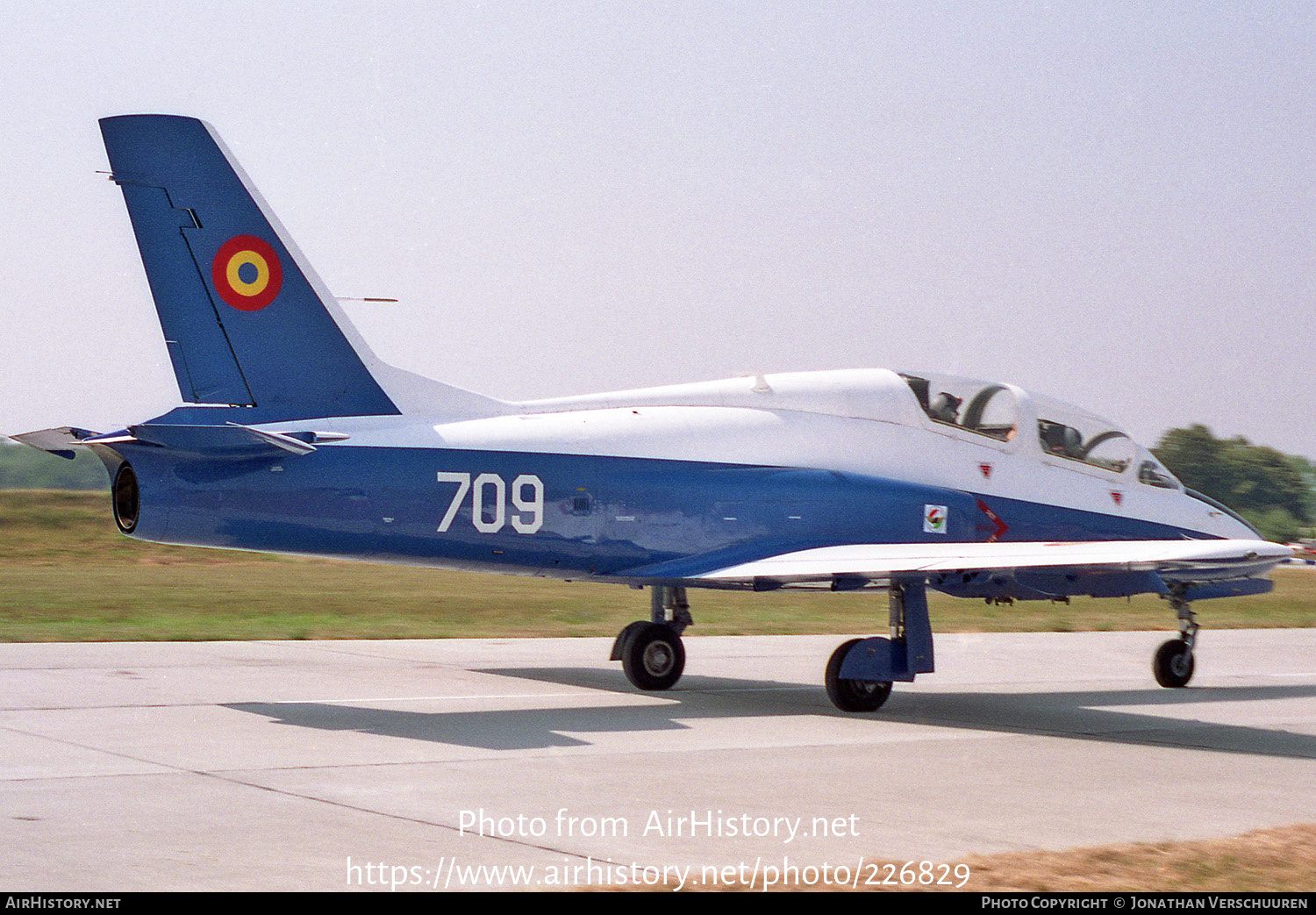 Aircraft Photo of 709 | IAR IAR-99 Soim | Romania - Air Force | AirHistory.net #226829