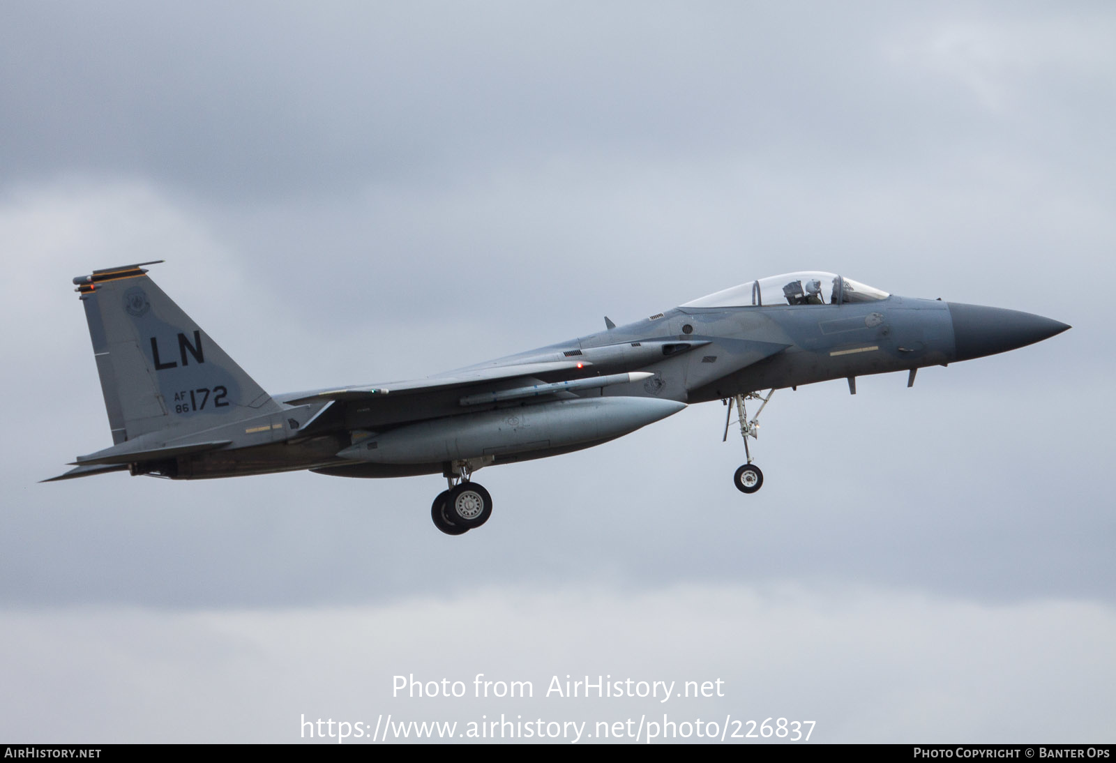 Aircraft Photo of 86-0172 / AF86-172 | McDonnell Douglas F-15C Eagle | USA - Air Force | AirHistory.net #226837