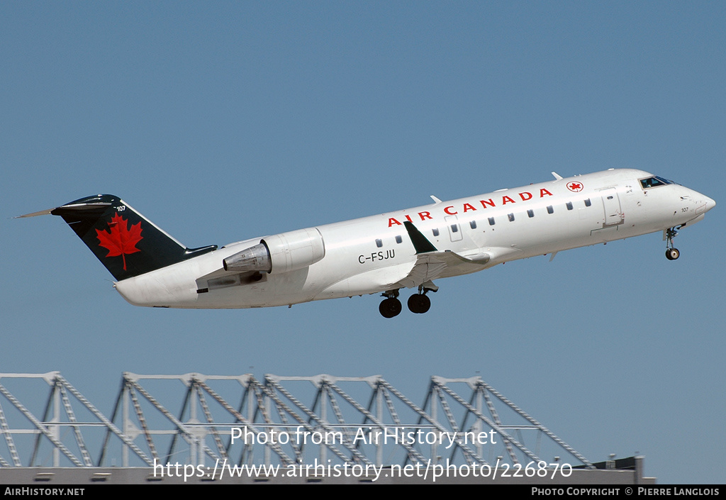 Aircraft Photo of C-FSJU | Canadair CRJ-100ER (CL-600-2B19) | Air Canada | AirHistory.net #226870