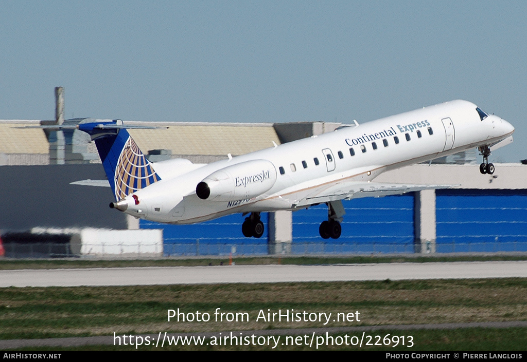 Aircraft Photo of N12996 | Embraer ERJ-145LR (EMB-145LR) | Continental Express | AirHistory.net #226913