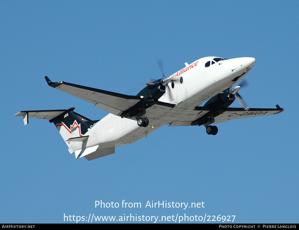 Aircraft Photo of C-GWGA | Raytheon 1900D | Air Alliance | AirHistory.net #226927