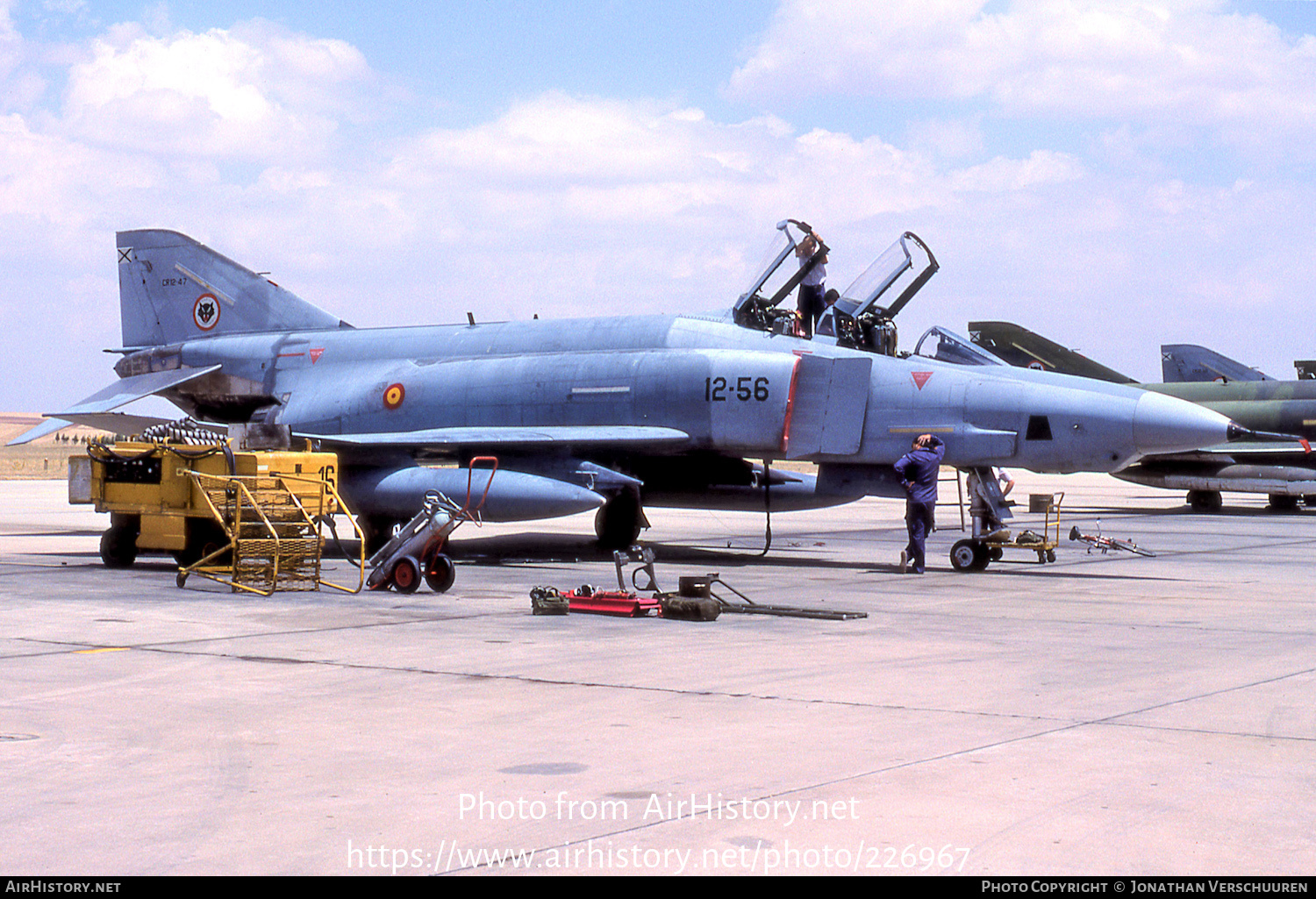 Aircraft Photo of CR12-47 | McDonnell Douglas RF-4C Phantom II | Spain - Air Force | AirHistory.net #226967