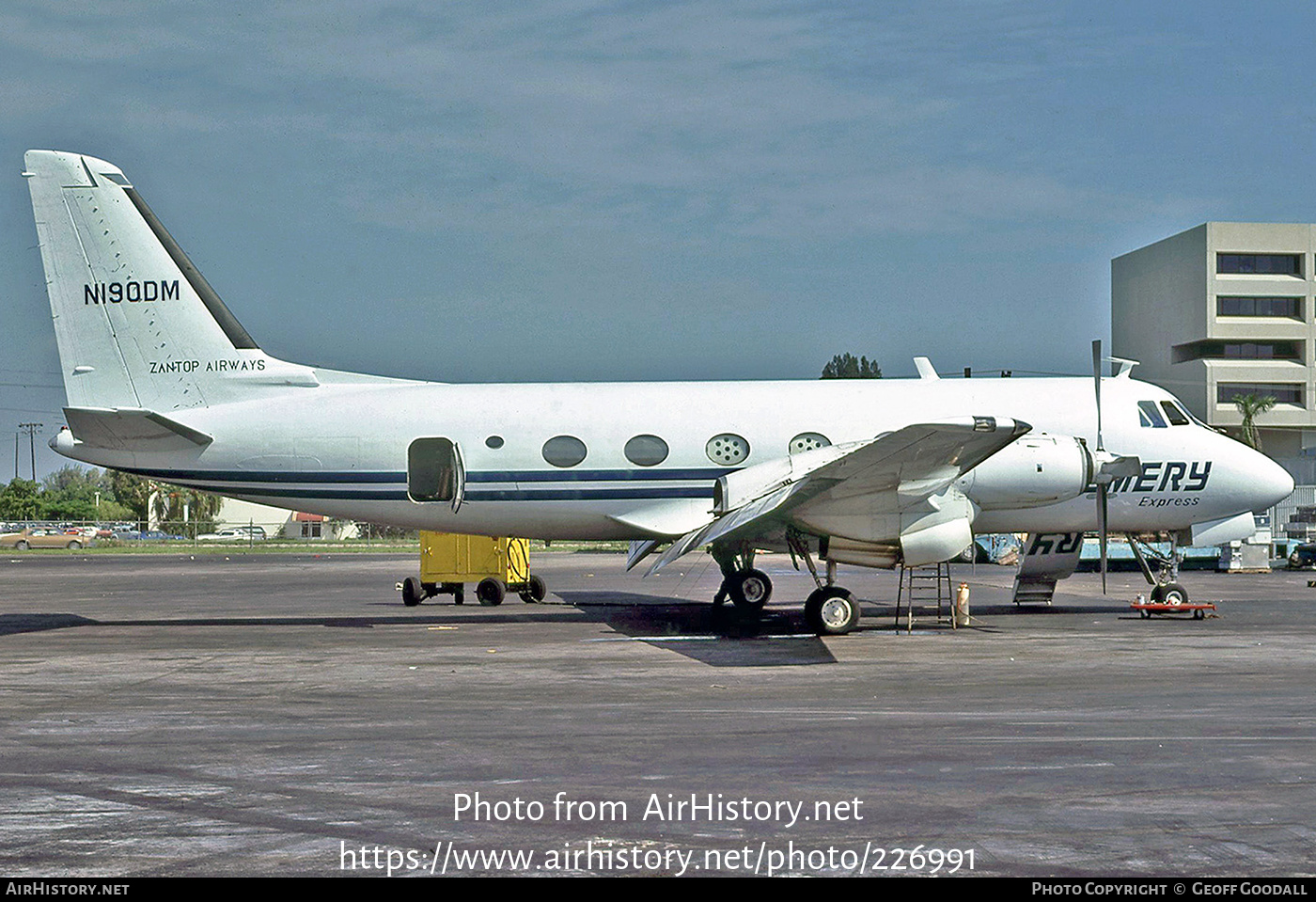 Aircraft Photo of N190DM | Grumman G-159C Gulfstream I | Emery Express | AirHistory.net #226991