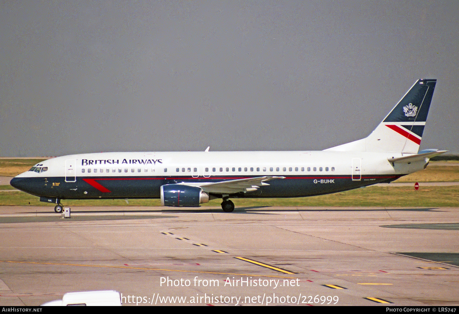 Aircraft Photo of G-BUHK | Boeing 737-4Q8 | British Airways | AirHistory.net #226999