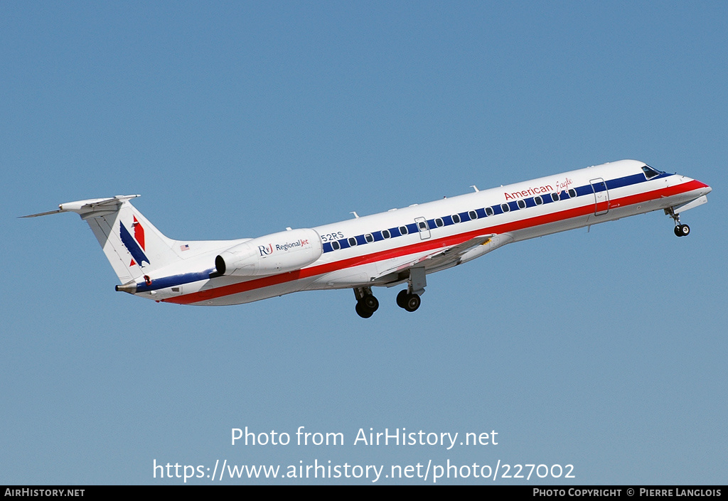 Aircraft Photo of N652RS | Embraer ERJ-145LR (EMB-145LR) | American Eagle | AirHistory.net #227002