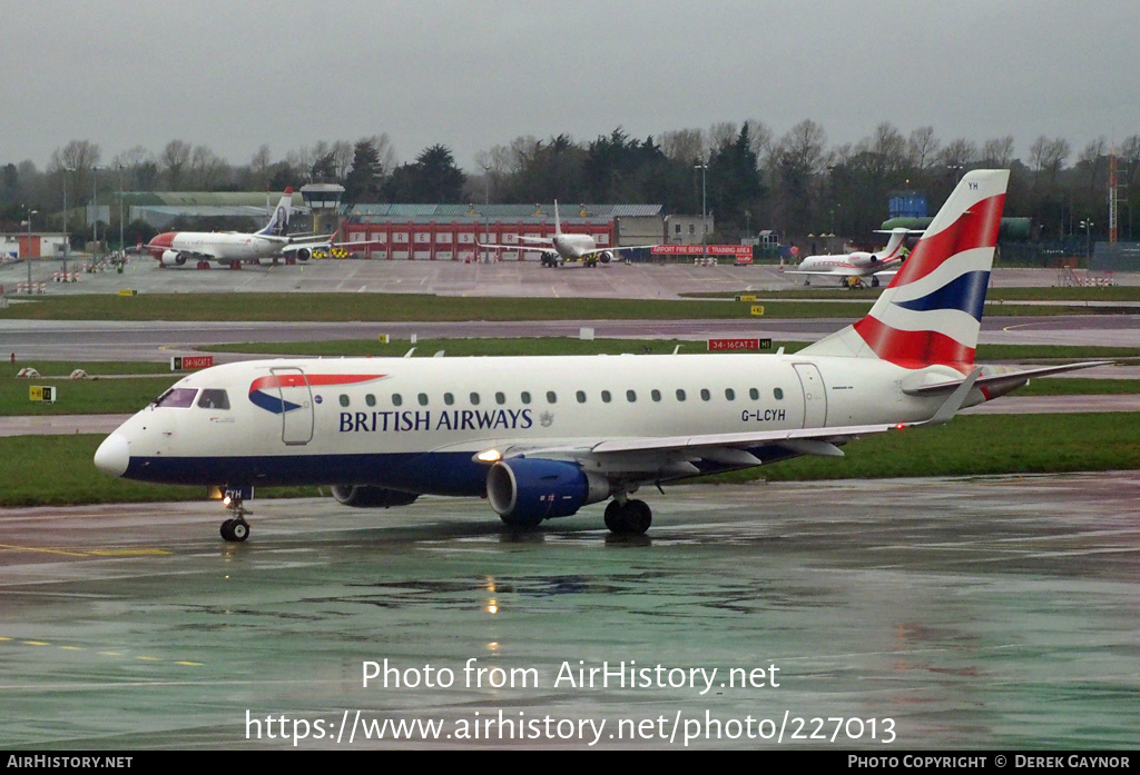 Aircraft Photo of G-LCYH | Embraer 170STD (ERJ-170-100STD) | British Airways | AirHistory.net #227013