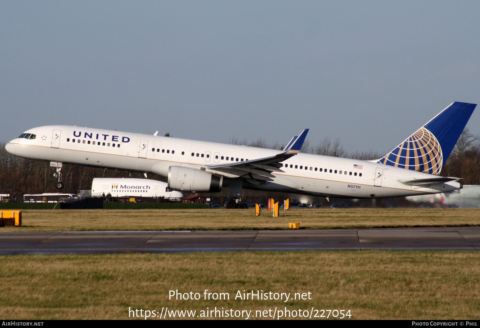 Aircraft Photo of N57111 | Boeing 757-224 | United Airlines | AirHistory.net #227054