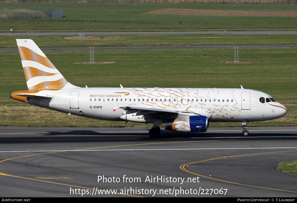 Aircraft Photo of G-EUPD | Airbus A319-131 | British Airways | AirHistory.net #227067