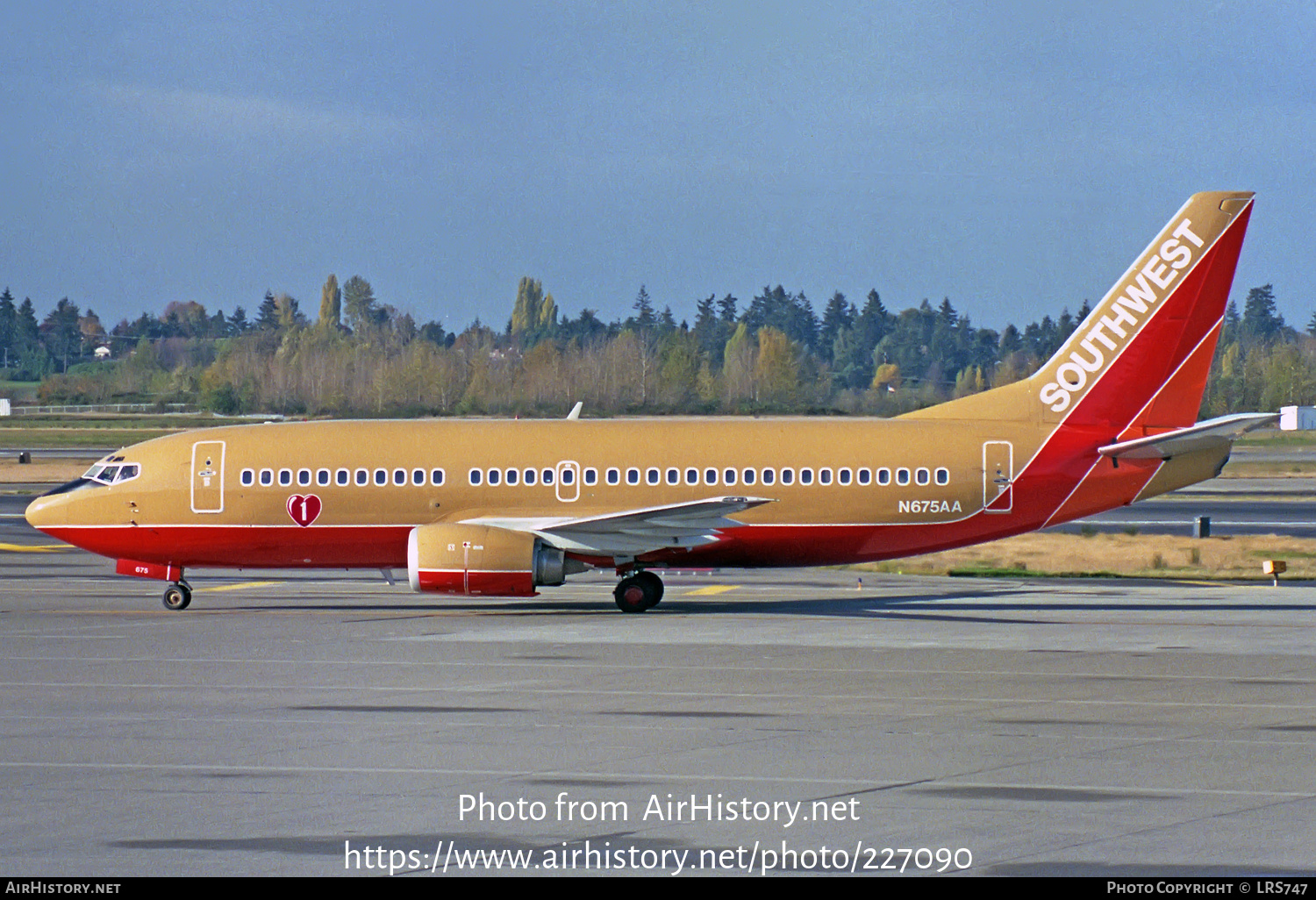 Aircraft Photo of N675AA | Boeing 737-3A4 | Southwest Airlines | AirHistory.net #227090