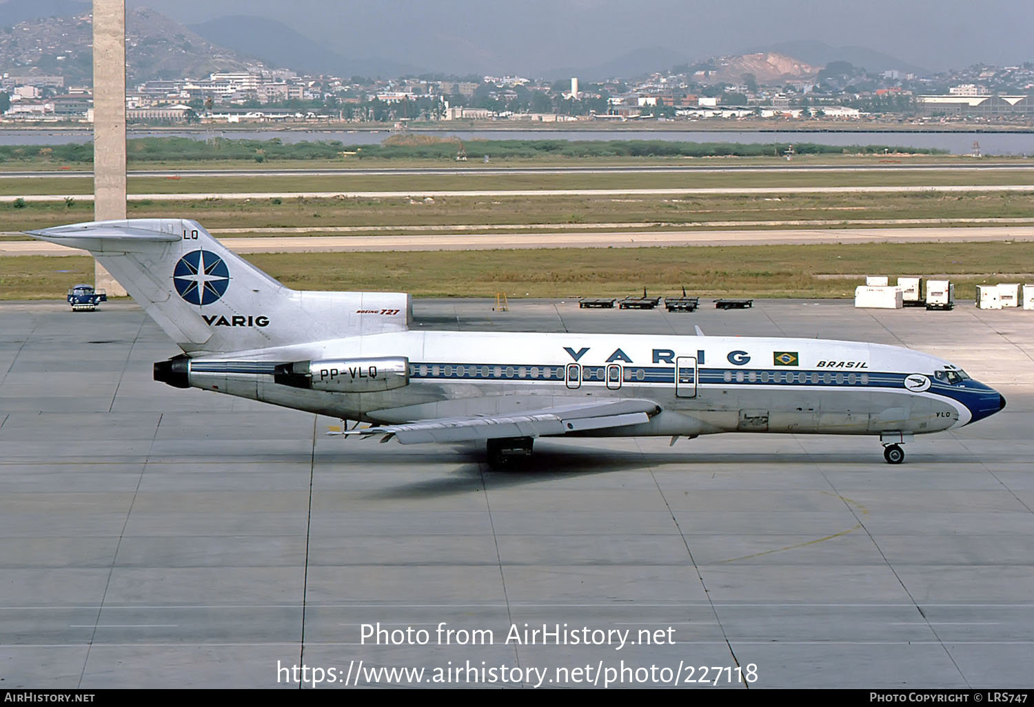 Aircraft Photo of PP-VLQ | Boeing 727-95 | Varig | AirHistory.net #227118