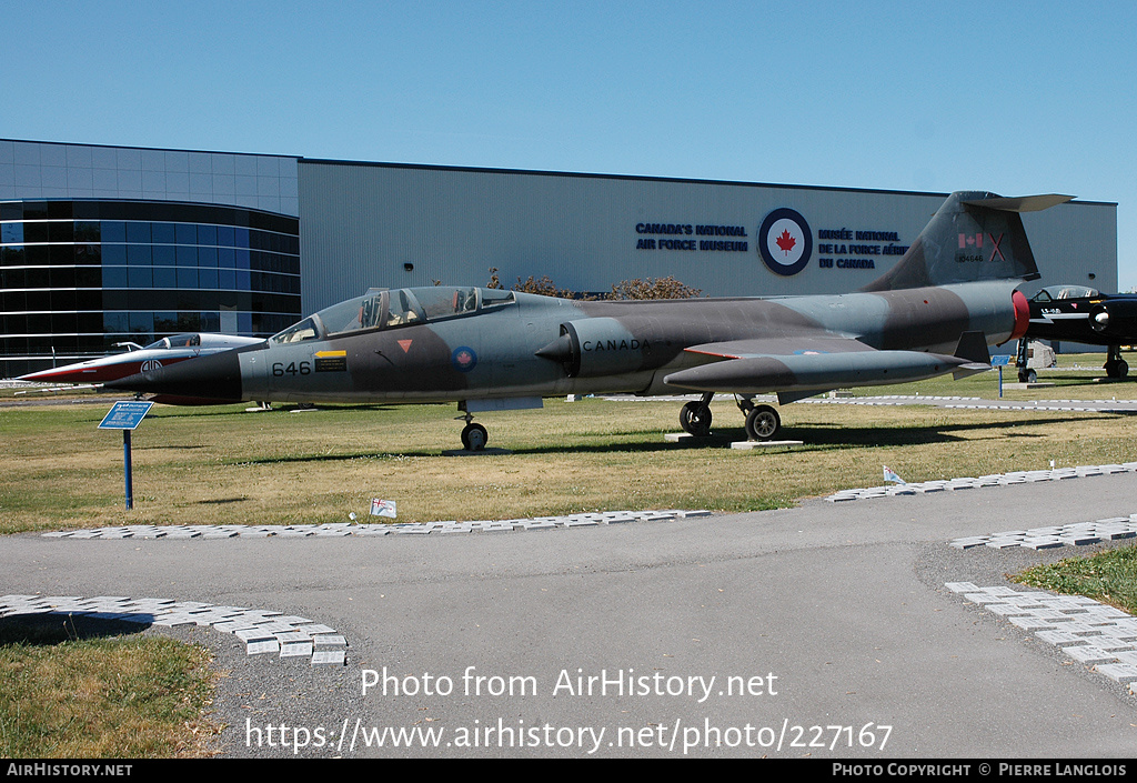 Aircraft Photo of 104646 | Lockheed CF-104D Starfighter Mk.1 | Canada - Air Force | AirHistory.net #227167