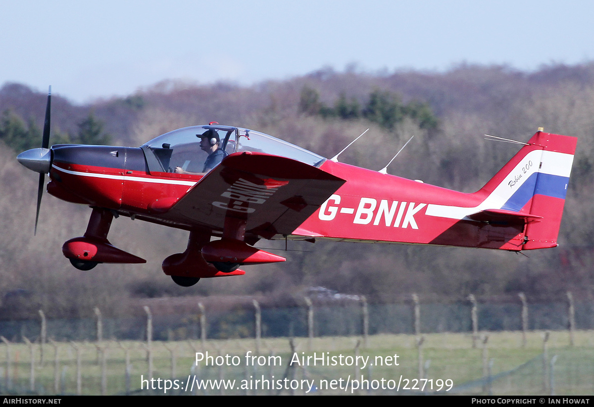 Aircraft Photo of G-BNIK | Robin HR-200-120 (Modified) | AirHistory.net #227199