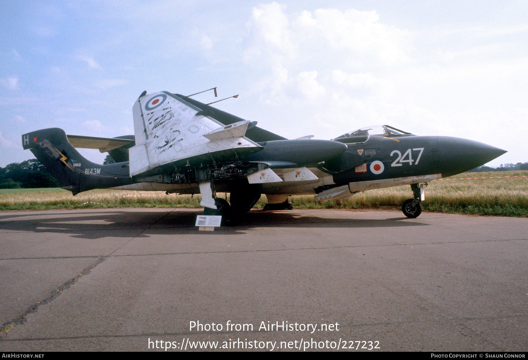 Aircraft Photo of XN691 | De Havilland D.H. 110 Sea Vixen FAW2 | UK - Navy | AirHistory.net #227232