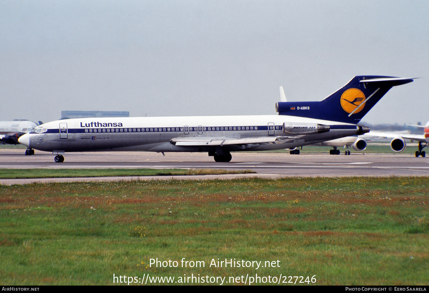 Aircraft Photo of D-ABKS | Boeing 727-230 | Lufthansa | AirHistory.net #227246