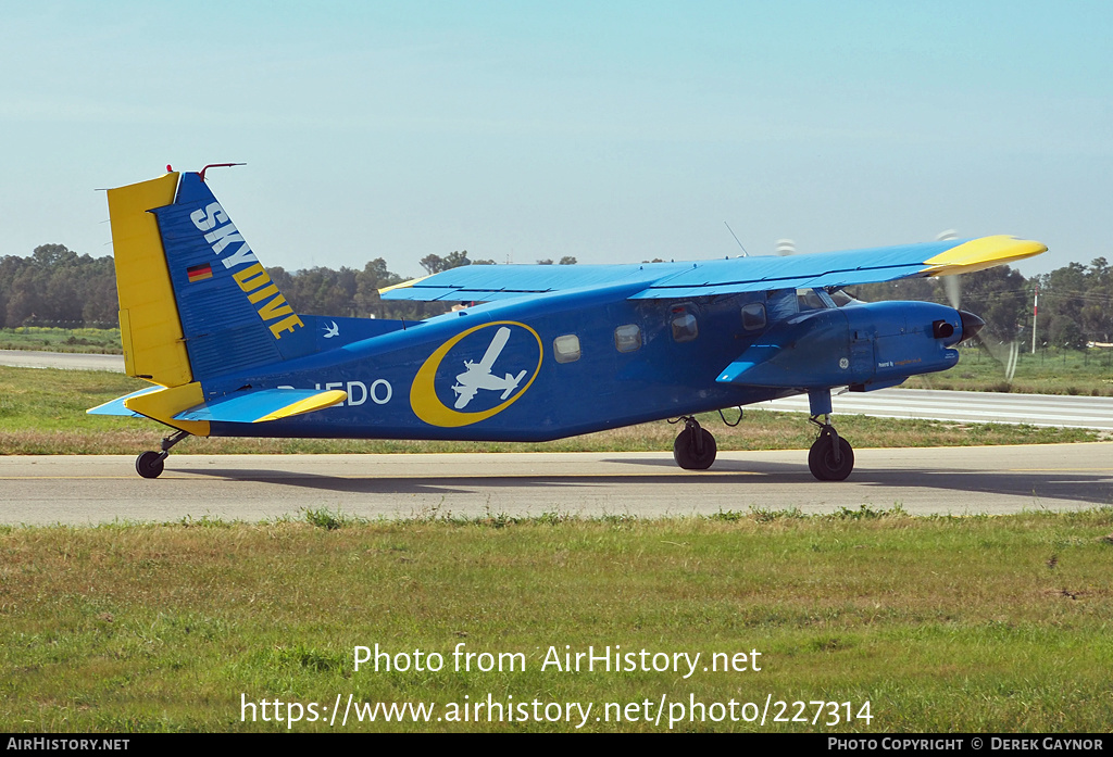 Aircraft Photo of D-IEDO | Dornier Do-28D-1 Skyservant | Skydive | AirHistory.net #227314