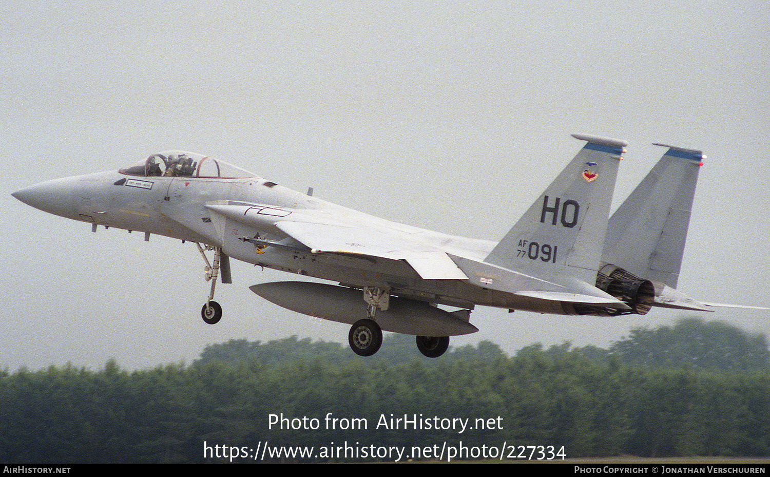 Aircraft Photo of 77-0091 / AF77-091 | McDonnell Douglas F-15A Eagle | USA - Air Force | AirHistory.net #227334