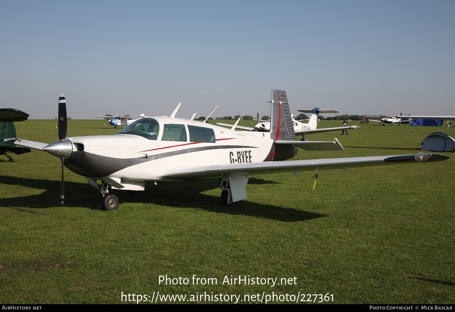 Aircraft Photo of G-BYEE | Mooney M-20K 231 | AirHistory.net #227361