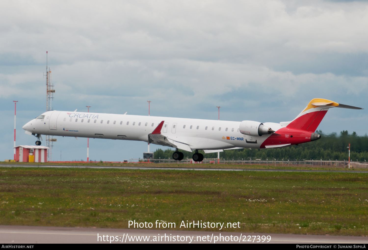 Aircraft Photo of EC-MNR | Bombardier CRJ-1000 (CL-600-2E25) | Croatia Airlines | AirHistory.net #227399