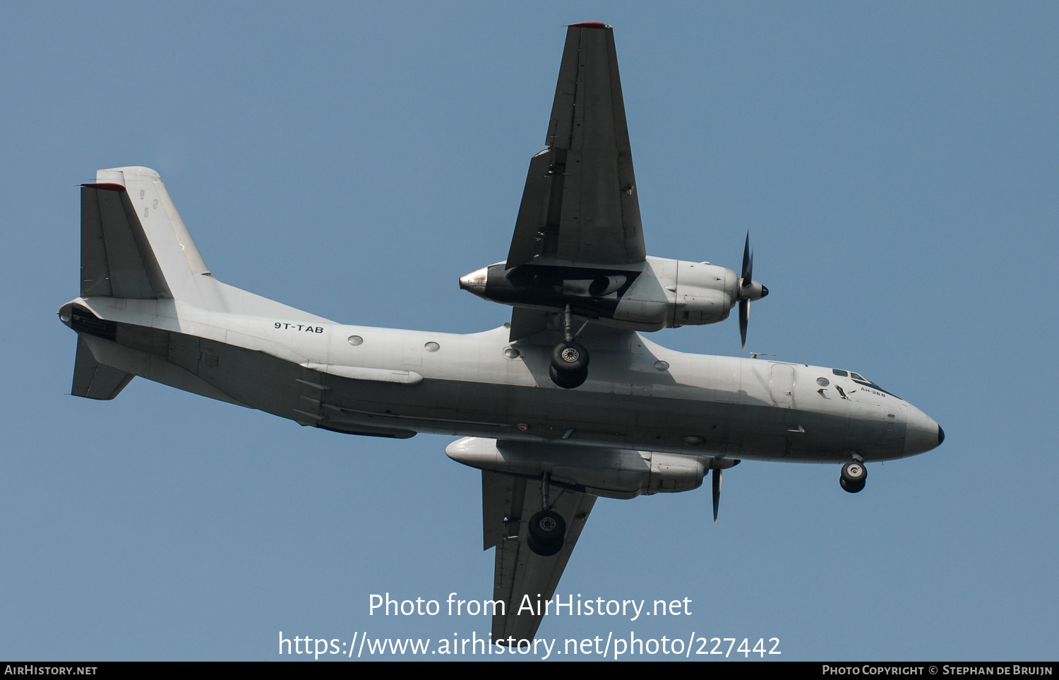 Aircraft Photo of 9T-TAB | Antonov An-26B | Congo-Kinshasa - Air Force | AirHistory.net #227442