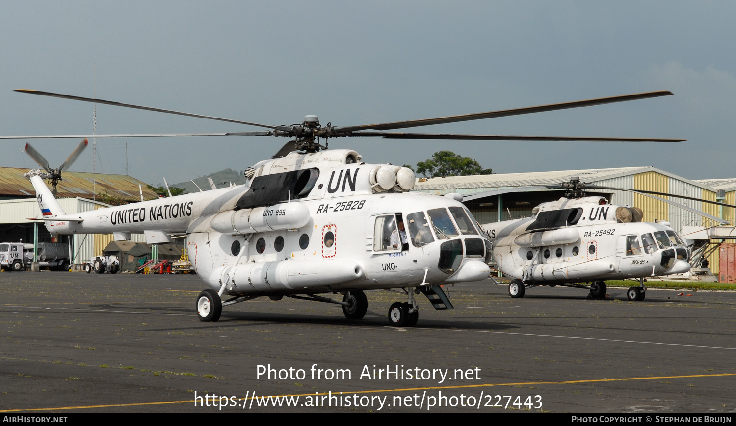 Aircraft Photo of RA-25828 | Mil Mi-8MTV-1 | United Nations | AirHistory.net #227443