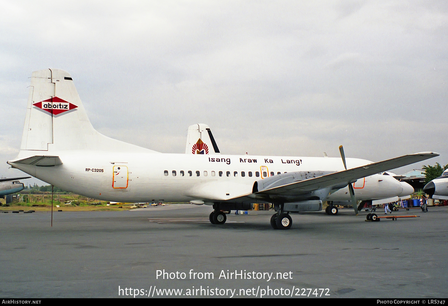 Aircraft Photo of RP-C3205 | NAMC YS-11-102 | Aboitiz Air | AirHistory.net #227472