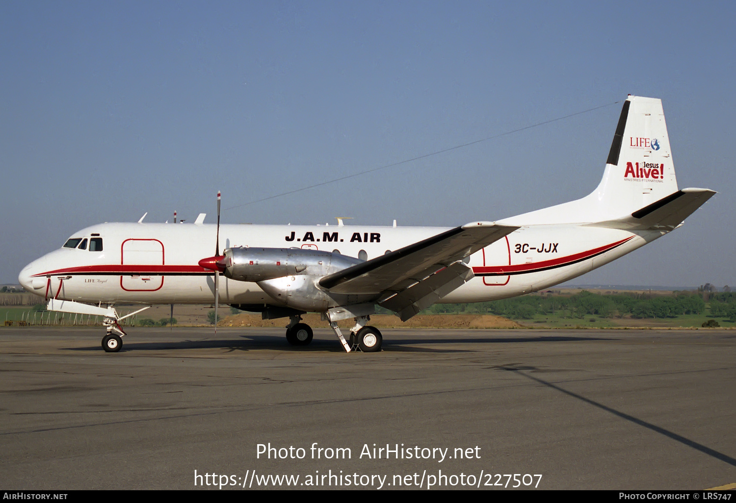 Aircraft Photo of 3C-JJX | Hawker Siddeley HS-780 Andover C1 | J.A.M. Air - Jesus Alive Ministeries | AirHistory.net #227507