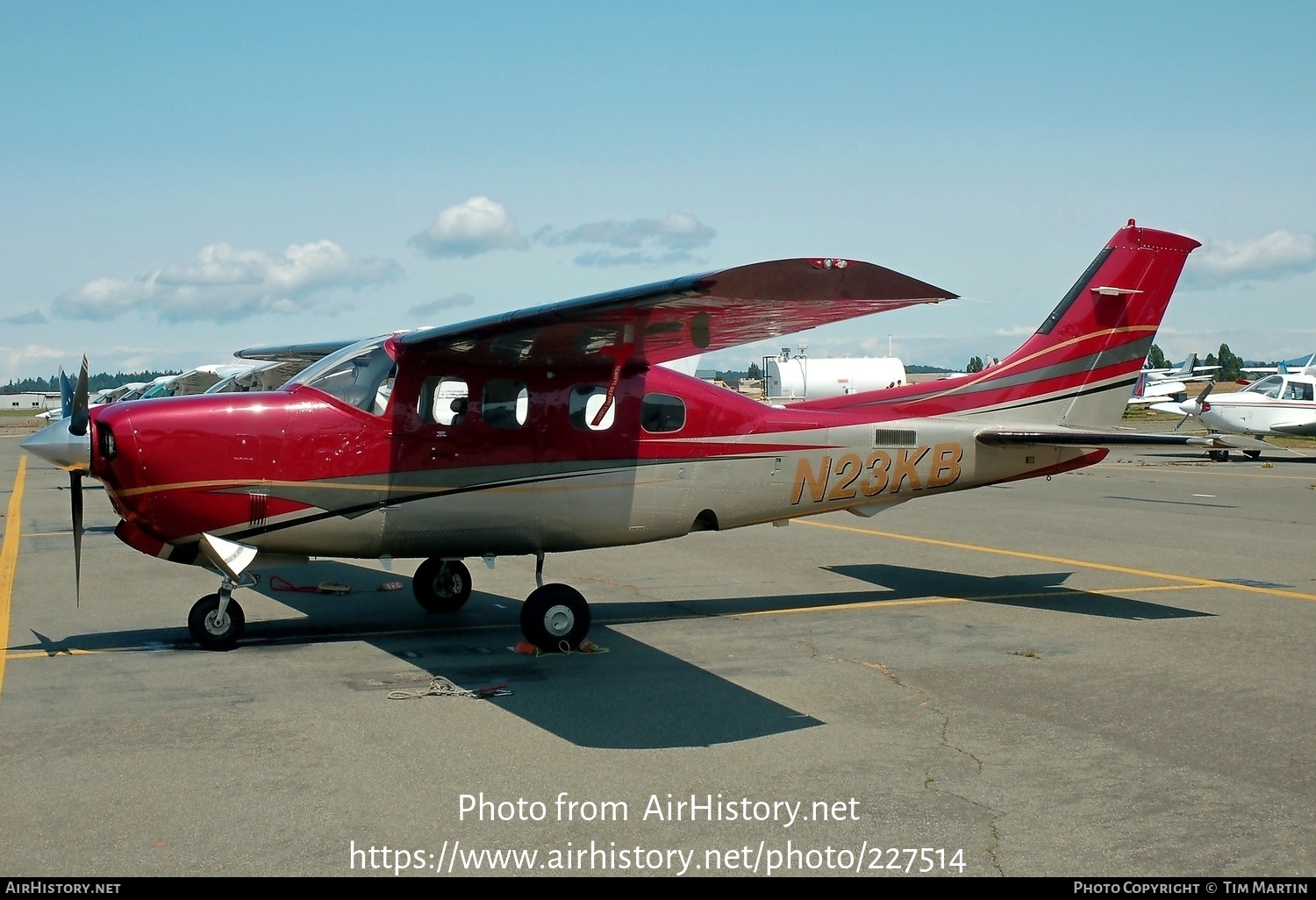 Aircraft Photo of N23KB | Cessna P210R Pressurized Centurion | AirHistory.net #227514