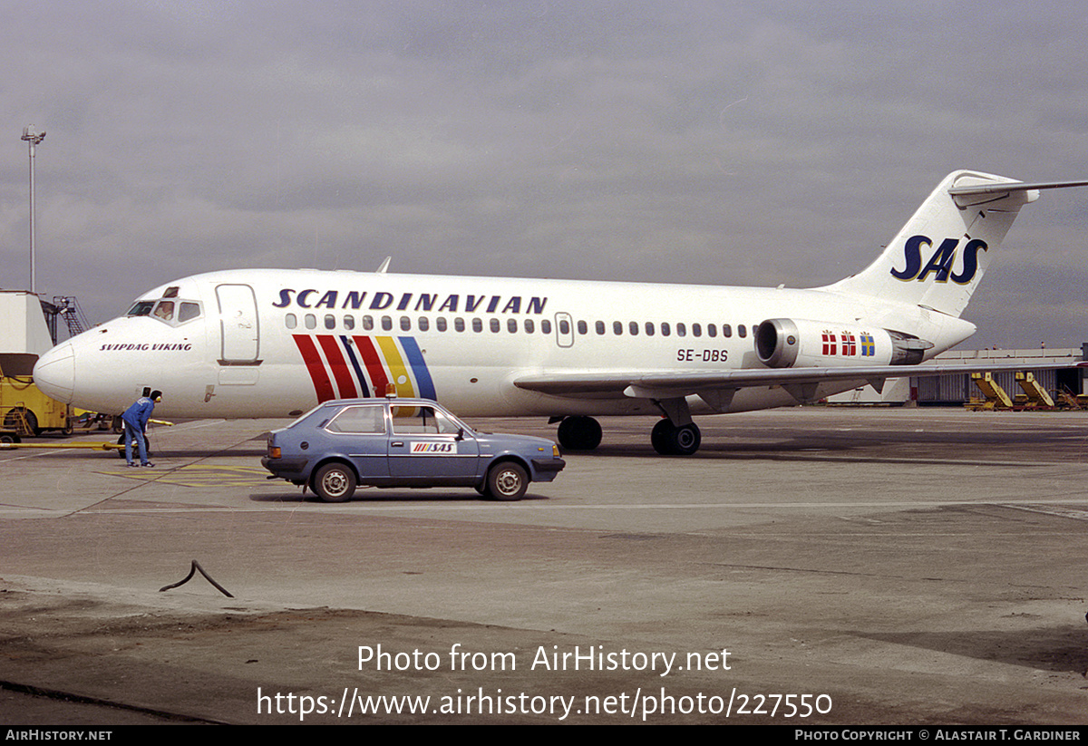 Aircraft Photo of SE-DBS | McDonnell Douglas DC-9-21 | Scandinavian Airlines - SAS | AirHistory.net #227550