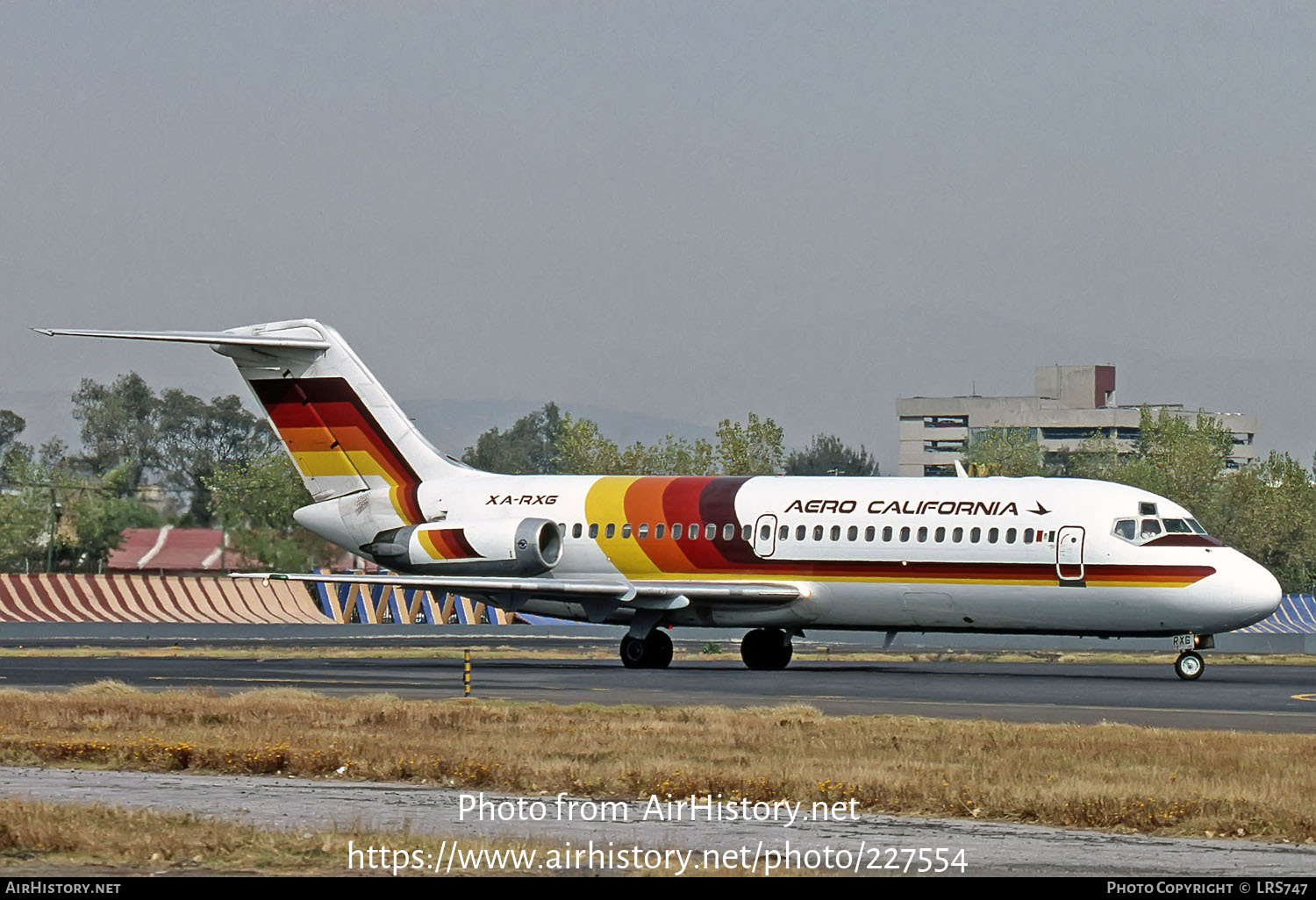 Aircraft Photo of XA-RXG | Douglas DC-9-14 | Aero California | AirHistory.net #227554