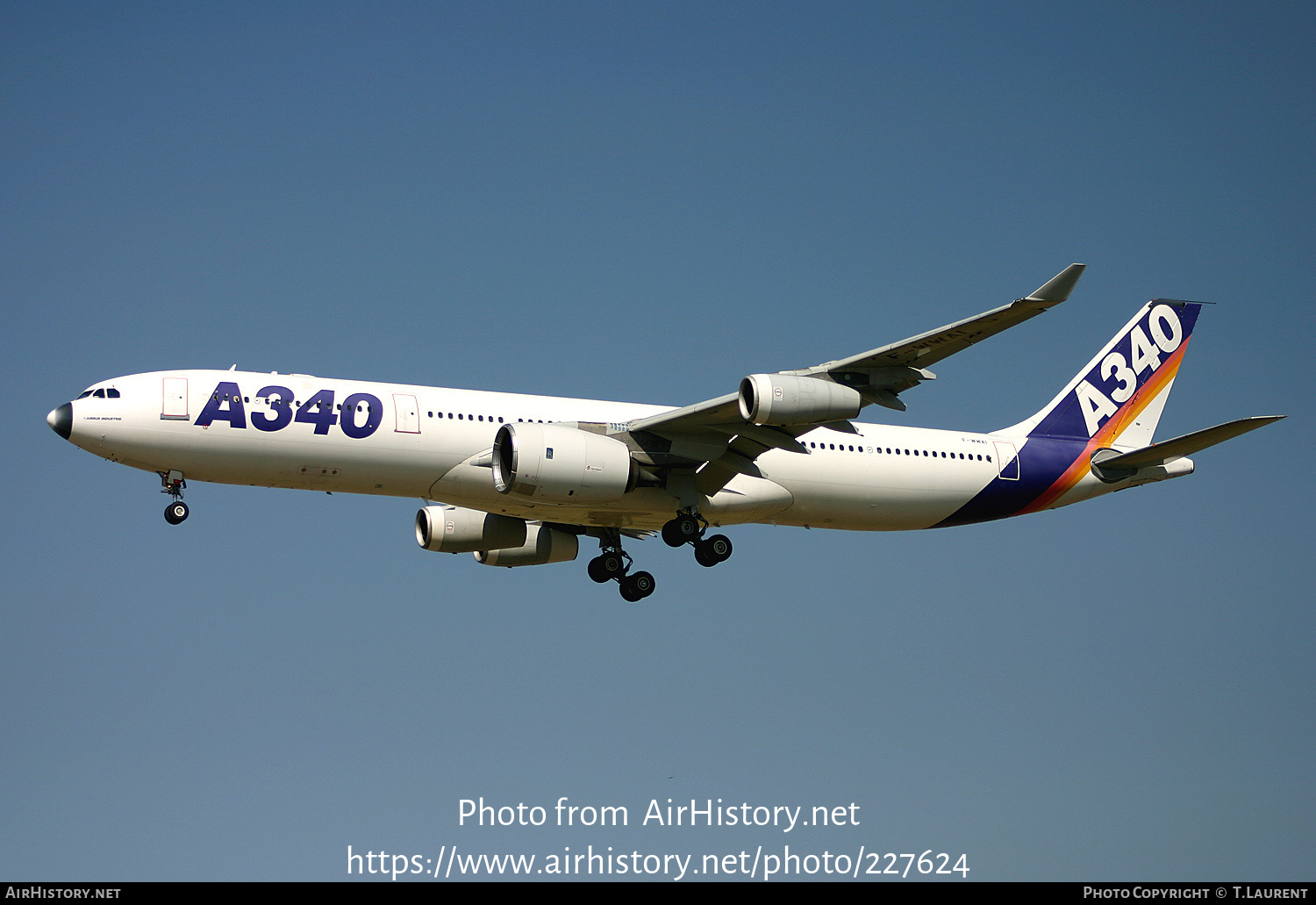 Aircraft Photo of F-WWAI | Airbus A340-311 | Airbus | AirHistory.net #227624