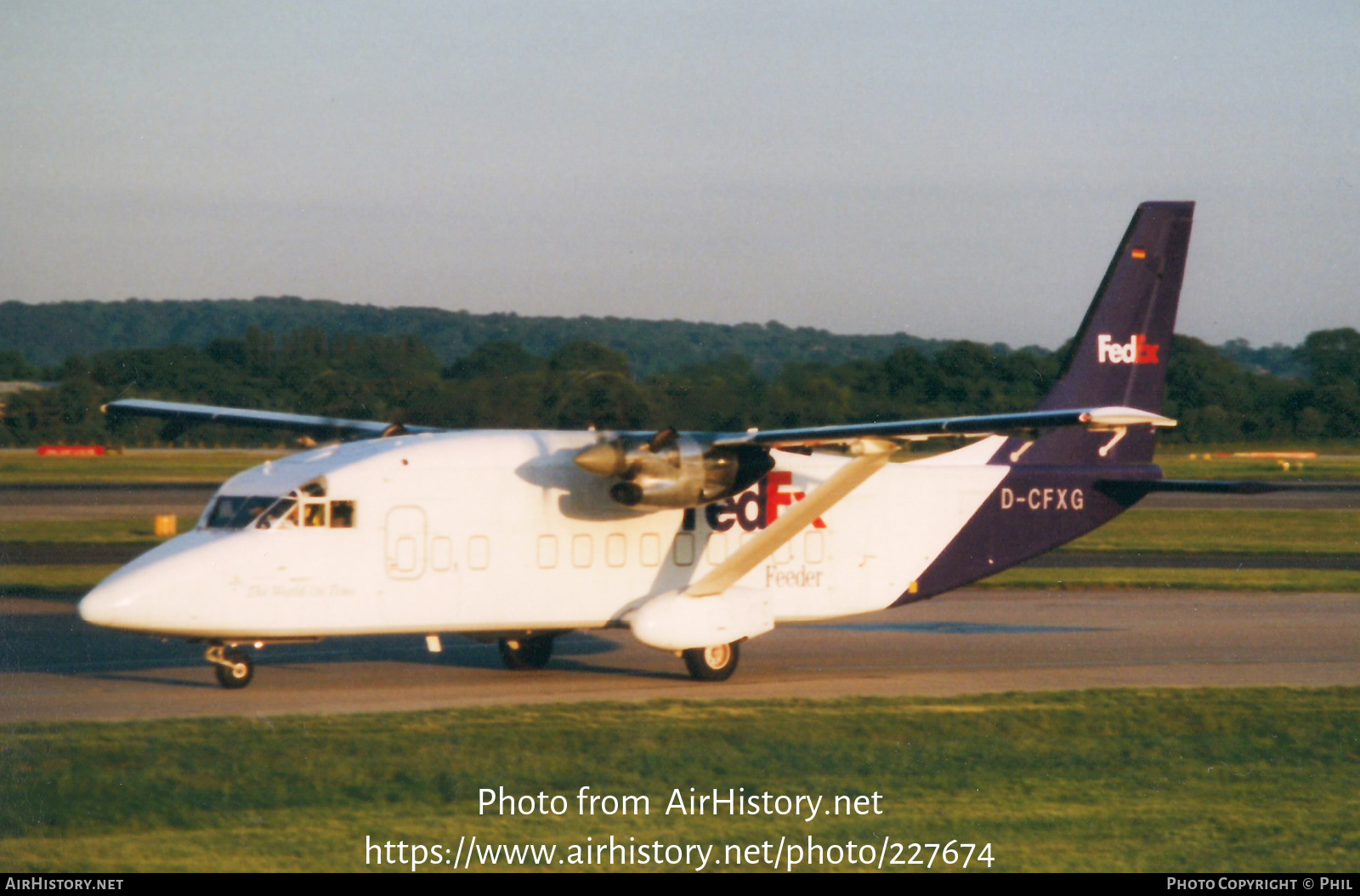 Aircraft Photo of D-CFXG | Short 360-300 | FedEx Feeder | AirHistory.net #227674