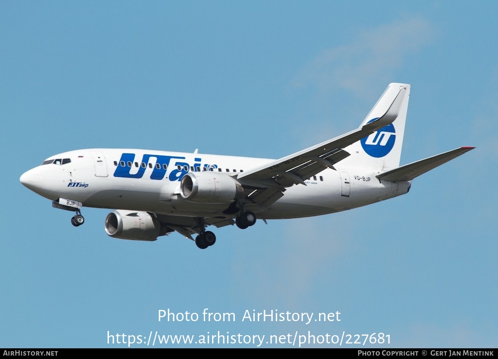 Aircraft Photo of VQ-BJP | Boeing 737-524 | UTair | AirHistory.net #227681