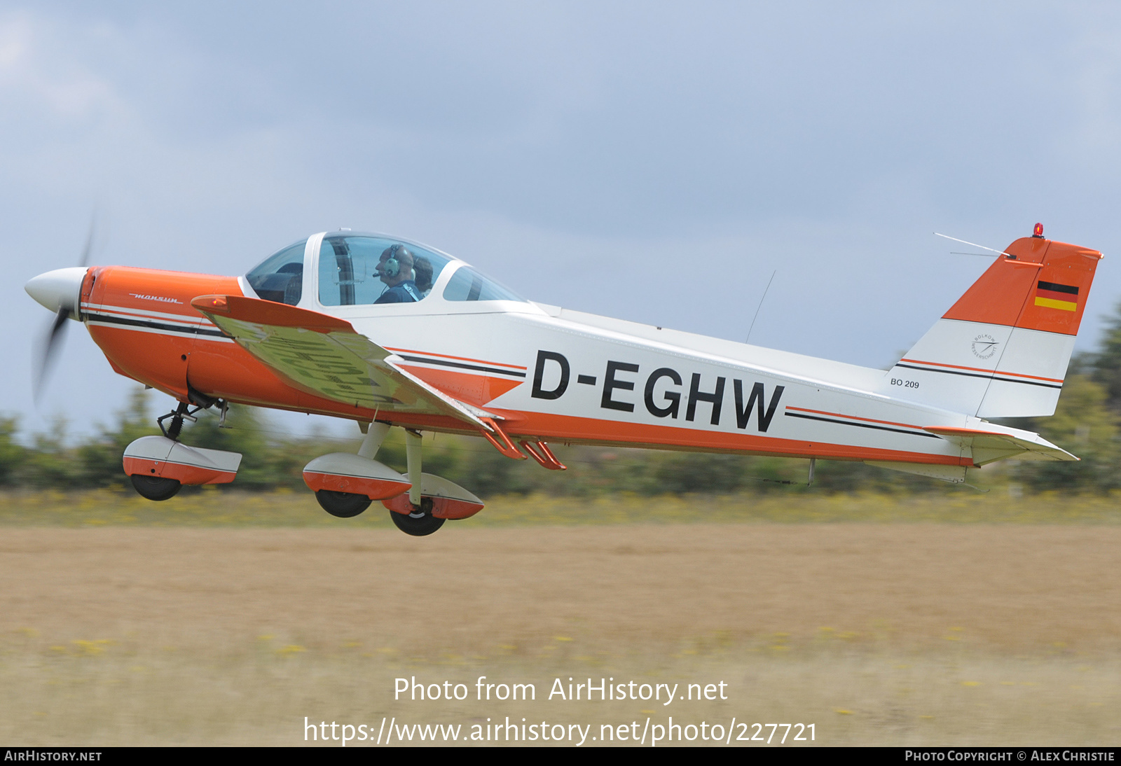 Aircraft Photo of D-EGHW | Bolkow BO-209 Monsun 150FV | AirHistory.net #227721